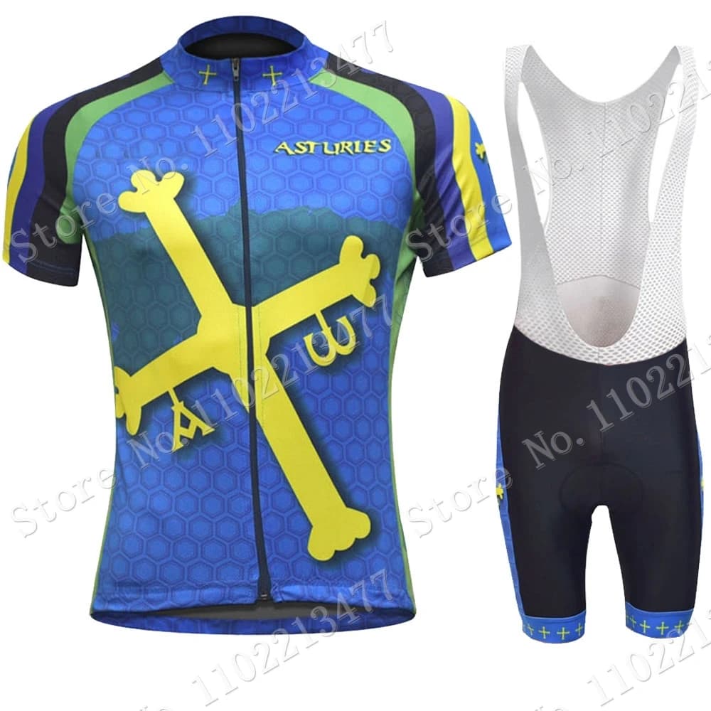 Women's Complete 2023 Cycling Knit Set Cycling Clothing Blue Spanish Road Bike Shirts Shorts with Bicycle Seats MTB Ropa Maillot Culotte