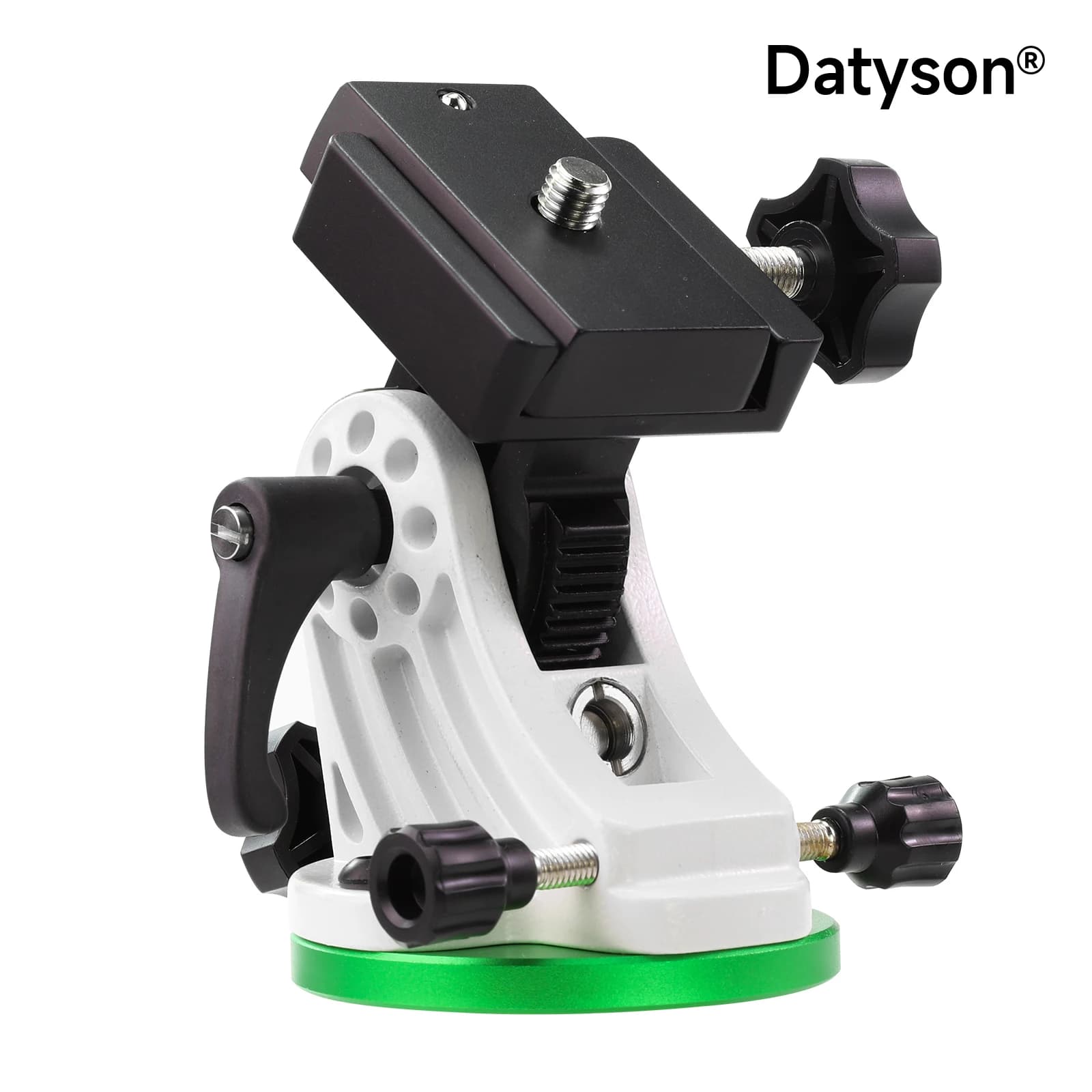Sedile di regolazione dell'azimut in lega di alluminio Datyson 0–90 ° Base di Montaggio per Telescopio Astronomico, Accessorio per Telescopio