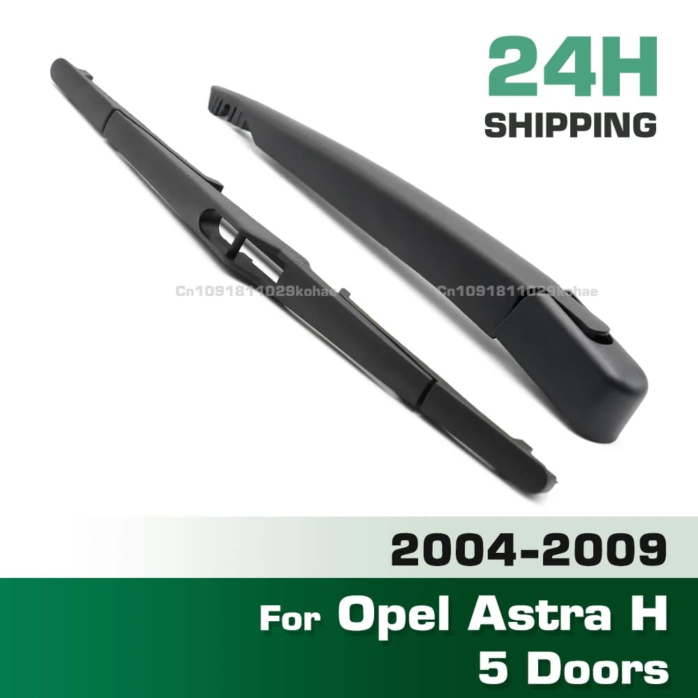 GREATROAD Tergicristallo Posteriore Spazzole e Braccio Set Kit Per Opel Astra H 5 Porte 2004 - 2009 Parabrezza Parabrezza Finestra Spazzola