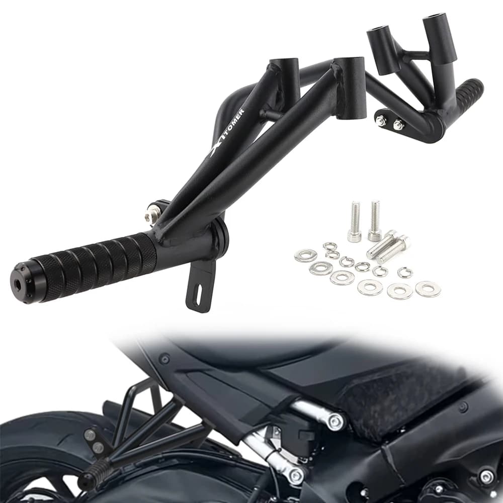 Per SUZUKI GSX-S 1000 2015-2025 Moto Posteriore Pedane Subcage Passeggero Peg Guard Peg Supporto Piastra Passeggia Protezione