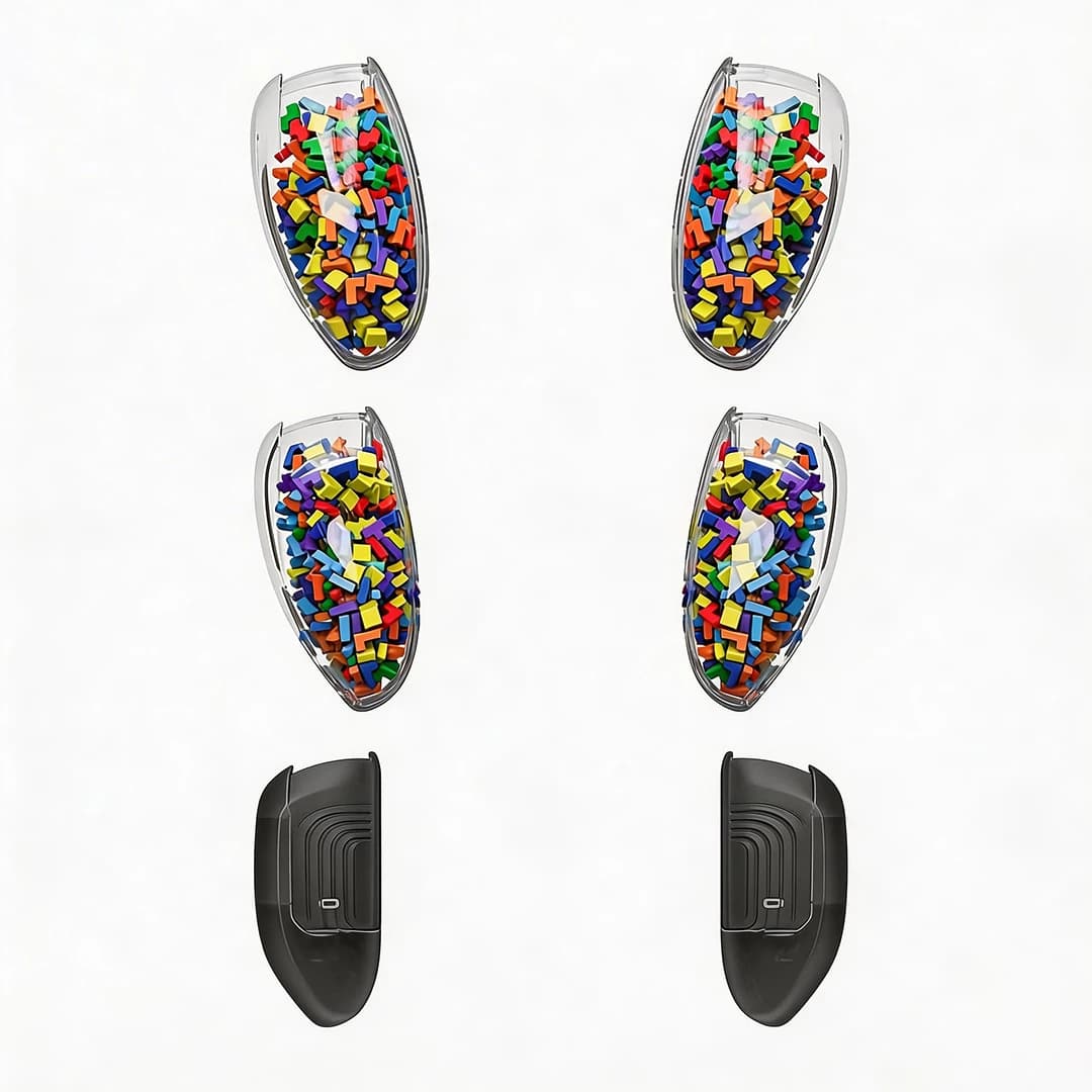 Per Nintendo Switch 2 Accessori 2026 Savage Raven Style Set di Impugnature Sostitutive Fission Grip Custodia Grip NeoGrip JoyCon Grip