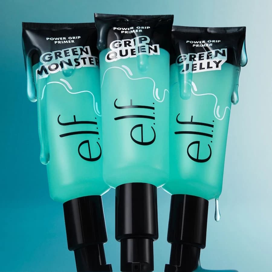 75ml ELF Power Grip Primer Jumbo Texture Refreshing Easy Absorb Moisturize Facial Firming Purifying Hydrating Smoothing Skin