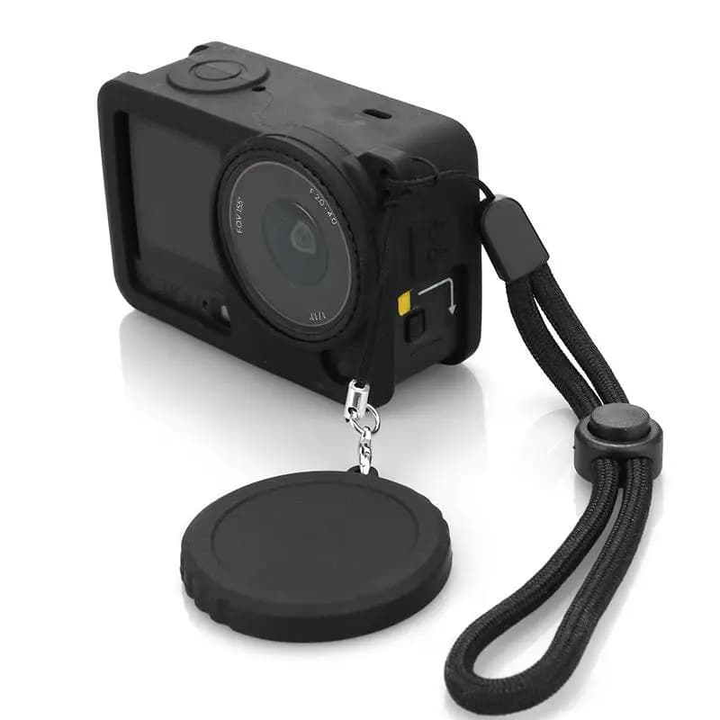 High-Quality Silicone Case for OSMO Action 6 Lens Cap Shockproof for Outdoor Adventures