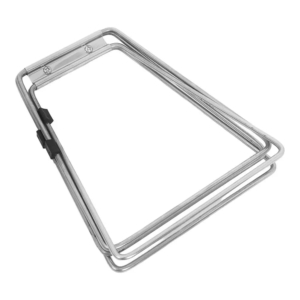 Supporto Pieghevole per Campeggio Esterno in Acciaio Inossidabile, Robusto Porta Frigo Portatile, Scaffale Stabile per Picnic ed Escursioni