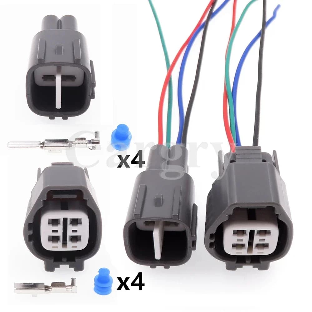 Set di 4 connettori per cavo sensore ossigeno AC 90980-11028 90980-11027 6189-0629 6188-0517 per Toyota 1JZ-GTE 2JZ-GTE