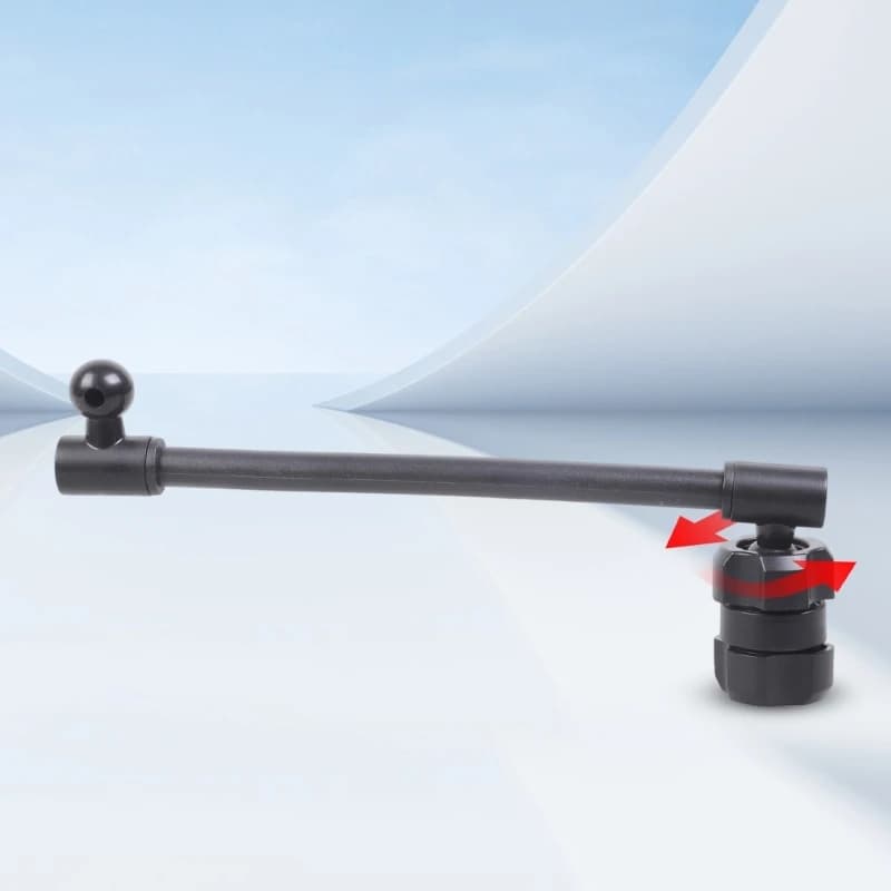 45BB Ergonomic 17 mm Braccio estensione della testa a per il telefono Autoboard Montaggio del telefono Mounta Angolo