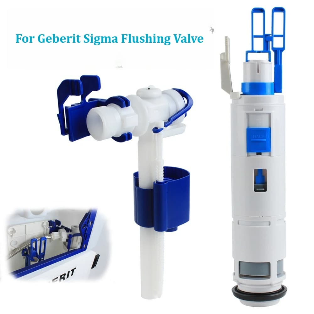 Set Filling and draining valve for WC Type 383 Type 212 Compatible with Geberit Sigma UP300 320 700 Geberit
