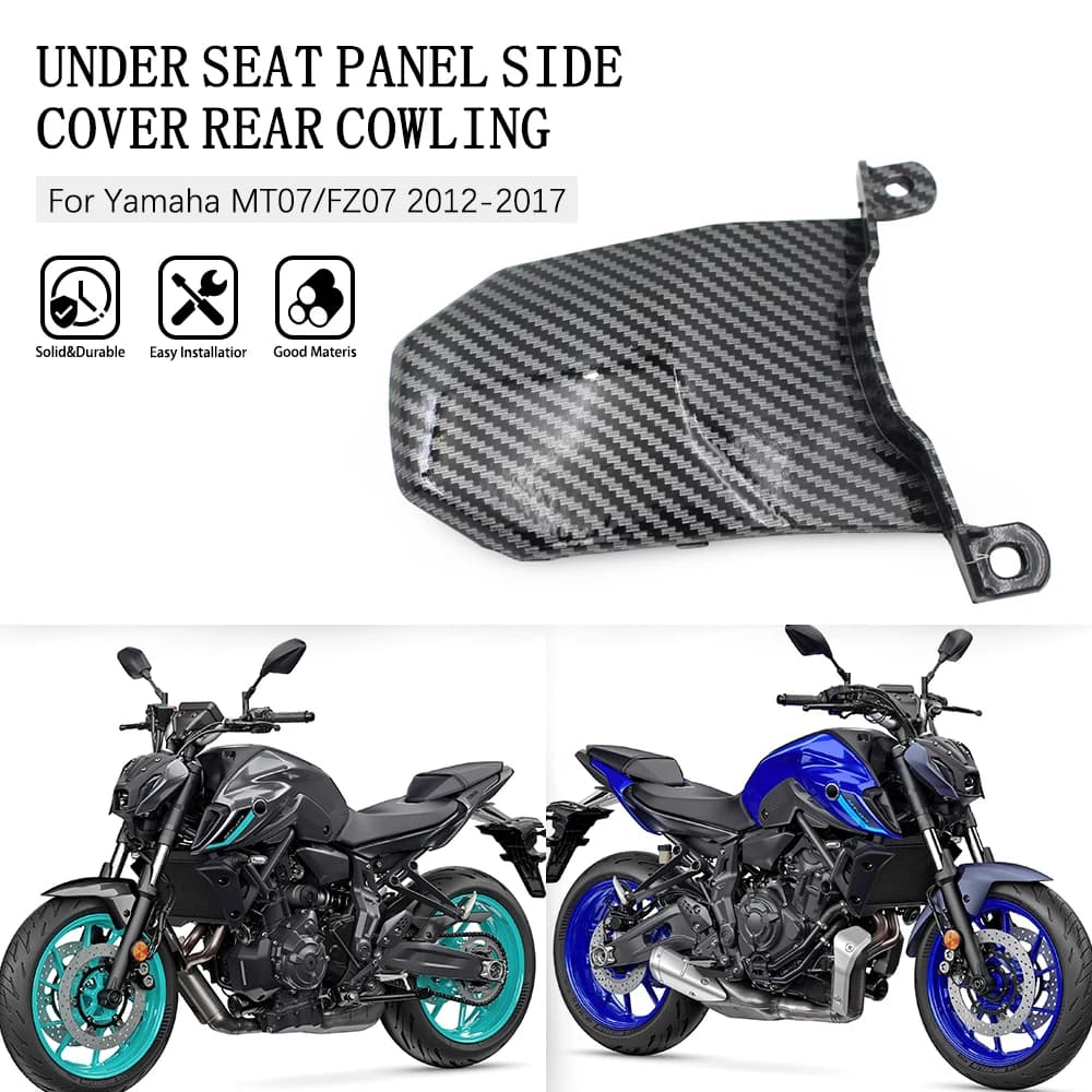 Motorcycle For Yamaha MT07 MT 07 FZ07 2014 - 2017 Rear Tail Cover Upper Seat Center Fairing Rear middle Tail Fairing Accessories
