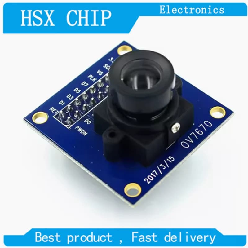 Support camera module OV7670 VGA CIF Automatic Display Control Display Active Size 640x480 for Arduino