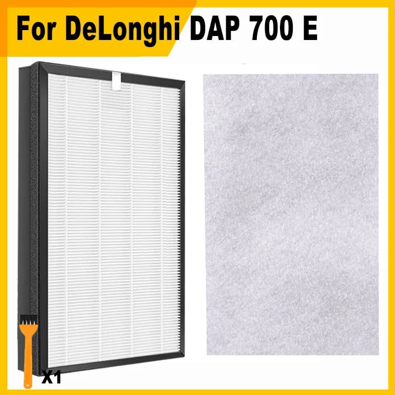 per purificatore d'aria DeLonghi DAP 700 E 350 mm x 335 mm x 15 mm Filtro HEPA di ricambio