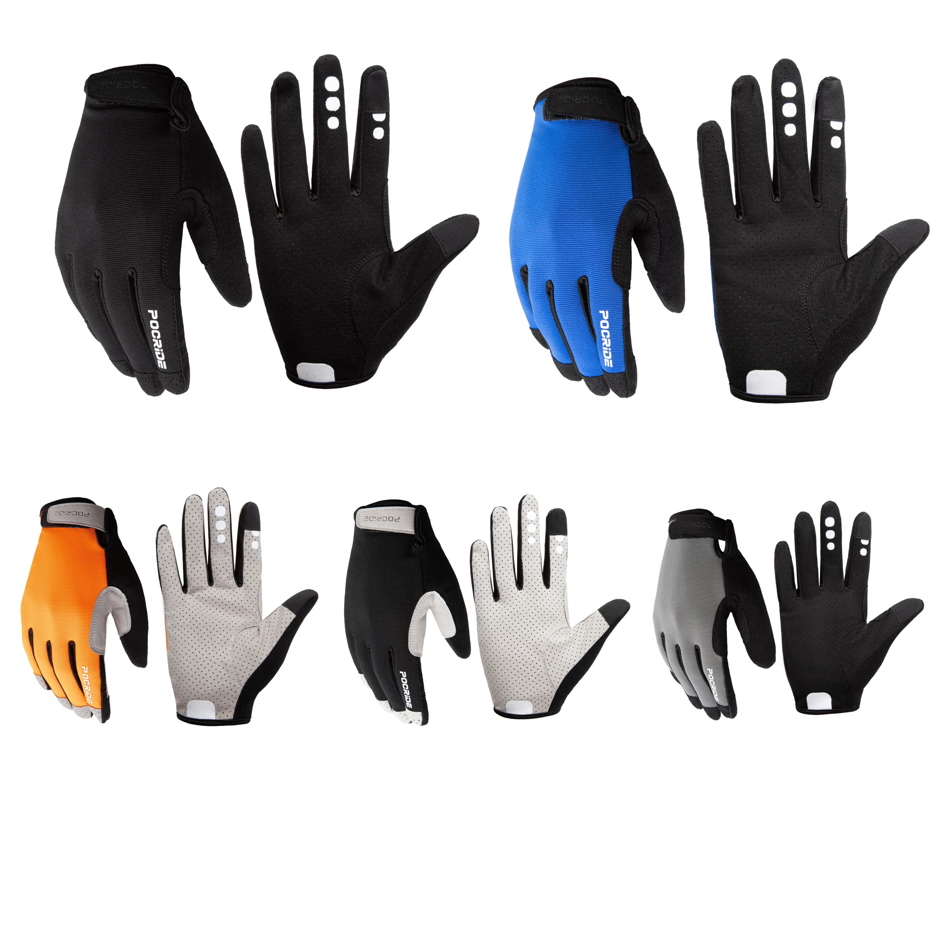 Motorbike Cross Gloves MX Mountain Bike Gloves for Motorcycles with Full fingers BMX MTB ATV Off Road