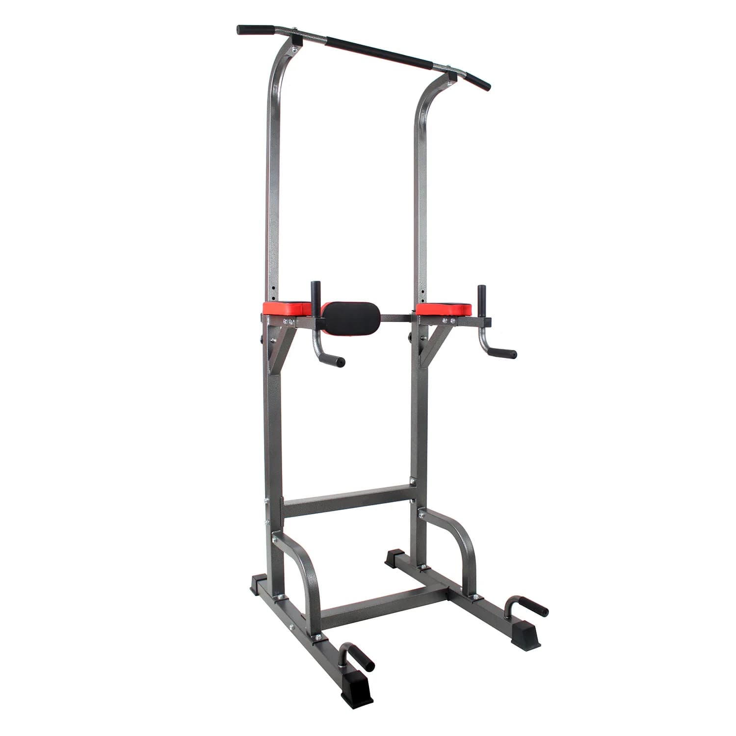 Stable Interior Fitness Equipment, Parallel Bars Adjustable Multifunctional Singoles, Black Steel Traction Device
