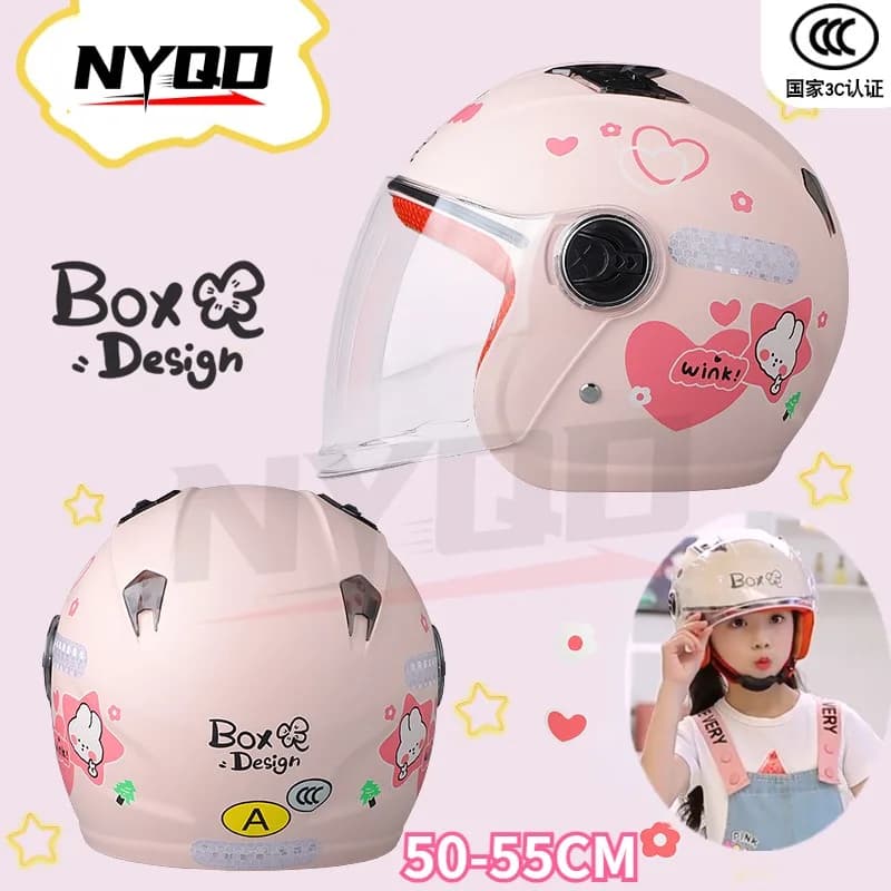 High Density Children's Safety Bike Helmets Cute Carton Adorable Animated Skating Kids Cycling Riding Bicycle Helmets 4 Seasons Boys Boys helmet