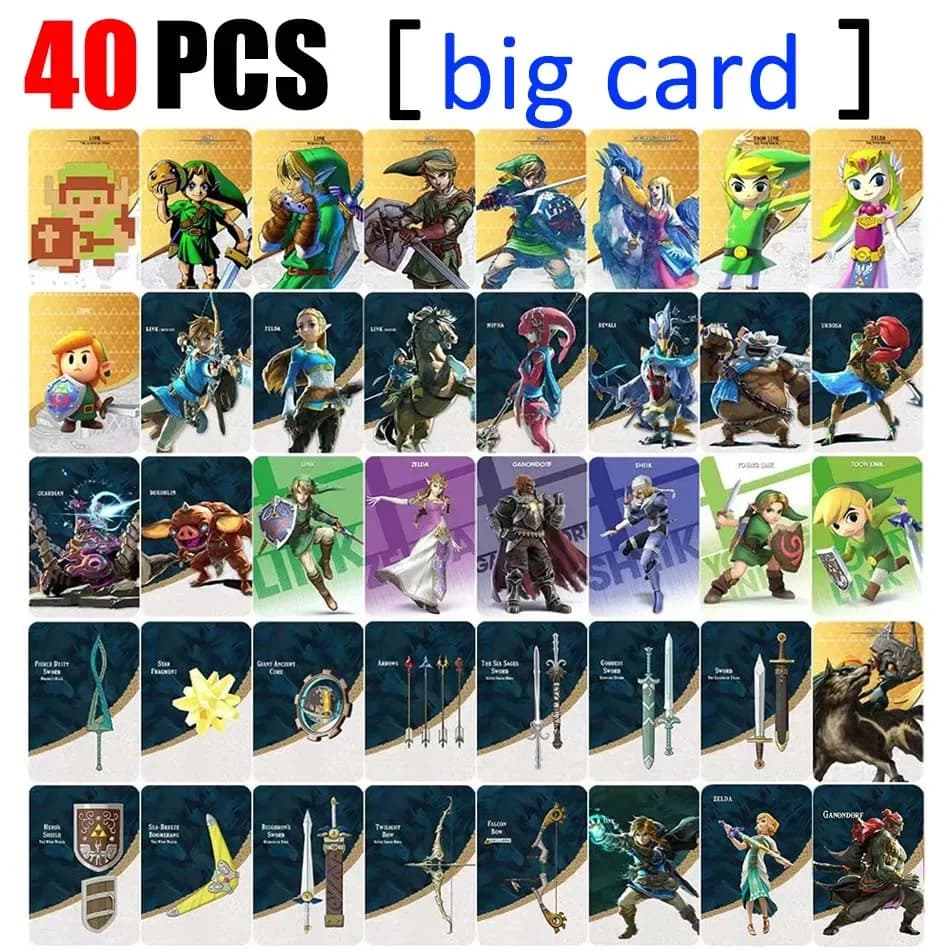 Carte da Gioco NFC Fantasy Adventure - Carte Collezionabili Grandi/Mini per Giocatori