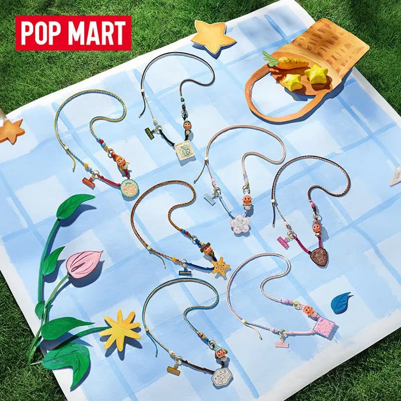 POPMART Twinkle Twinkle Farm Tales Series Long Lanyard Blind Box Blind Box Guess Bag Original Toys Doll Cute Anime Figure