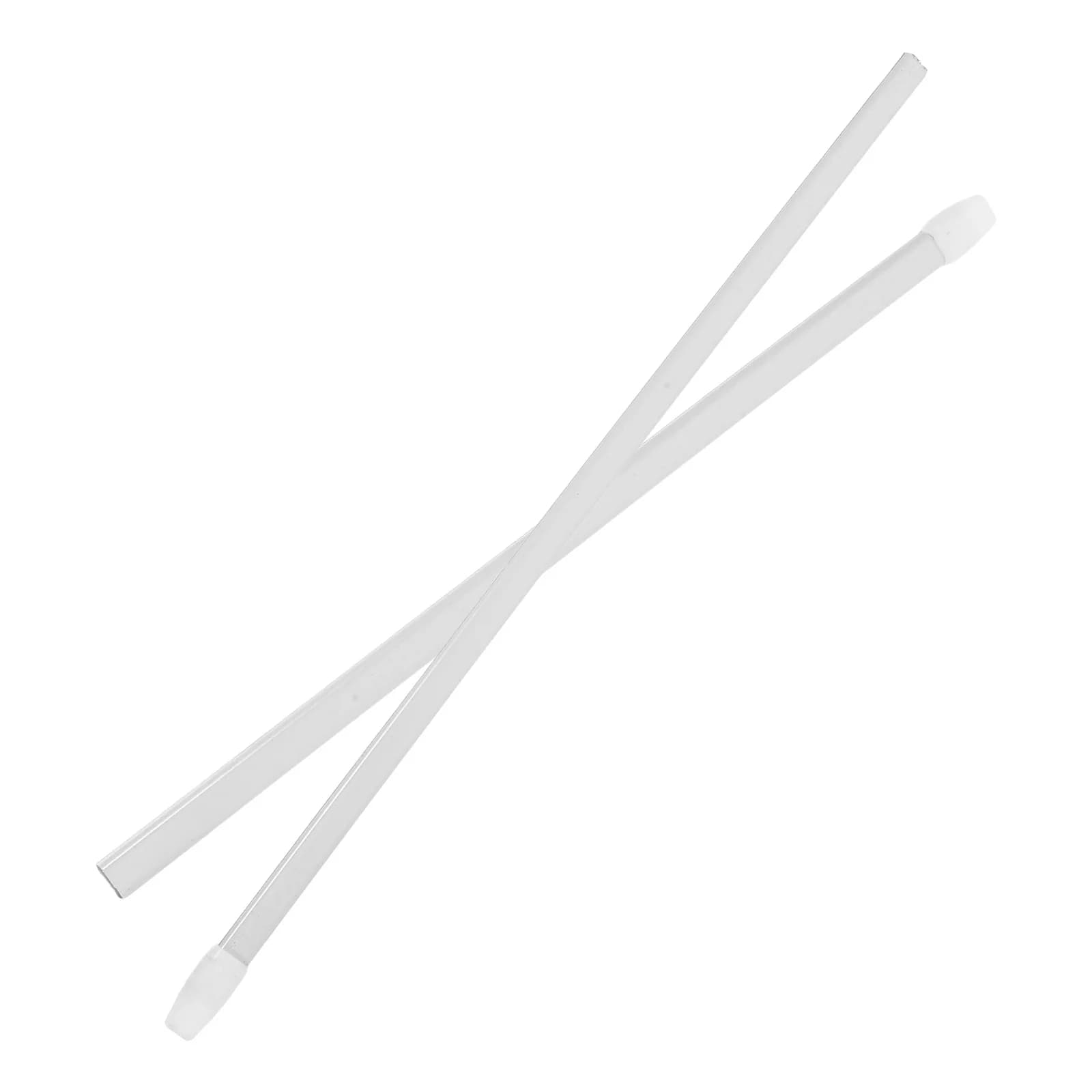 Aste per tende telescopiche regolabili da 2 pezzi, pali per tende da doccia allungabili per finestra del bagno, cucina, soggiorno da 29,6 a 50 cm