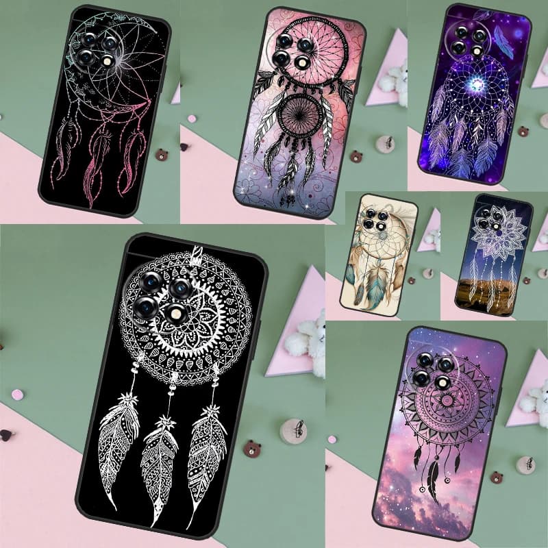 The Dream Catcher Mandala Case For OnePlus Nord CE 5 2 3 4 Lite N20 N30 OnePlus 15 R 10T 12R 13R 13 12 11 10 Pro Cover
