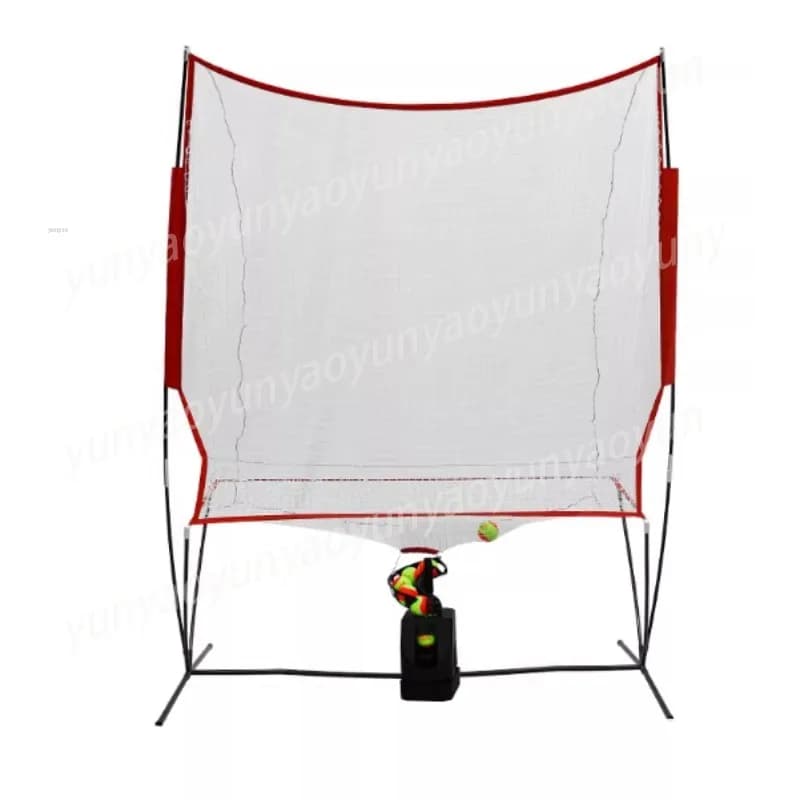 Set per Allenamento Tennis: Rete e Macchina Lanciapalle per Pratica Individuale