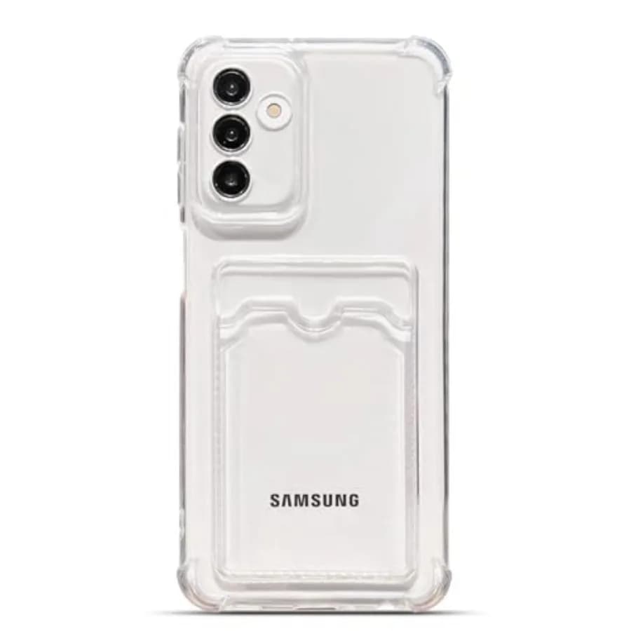 Custodia a Portafoglio per Samsung Galaxy A15, con Slot per Carte, Sottile, Protettiva in TPU Morbido Antiurto, con Simpatica Tasca Porta Carte