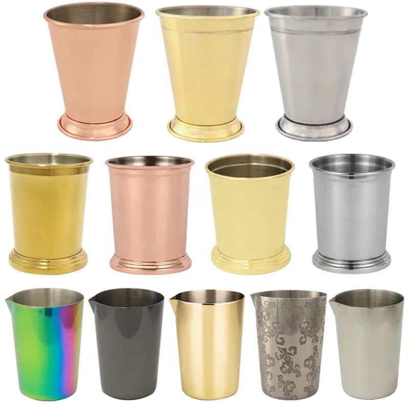 Shaker per Cocktail Moderno in Acciaio Inox, Bicchiere Miscelatore Unico per Bevande Perfettamente Miscelate di Xianman Ning