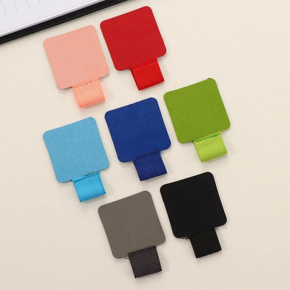 Desk PU Leather Office Accessories Notebooks Journals Clip Pen Organizer Pen Clips Pencil Holder