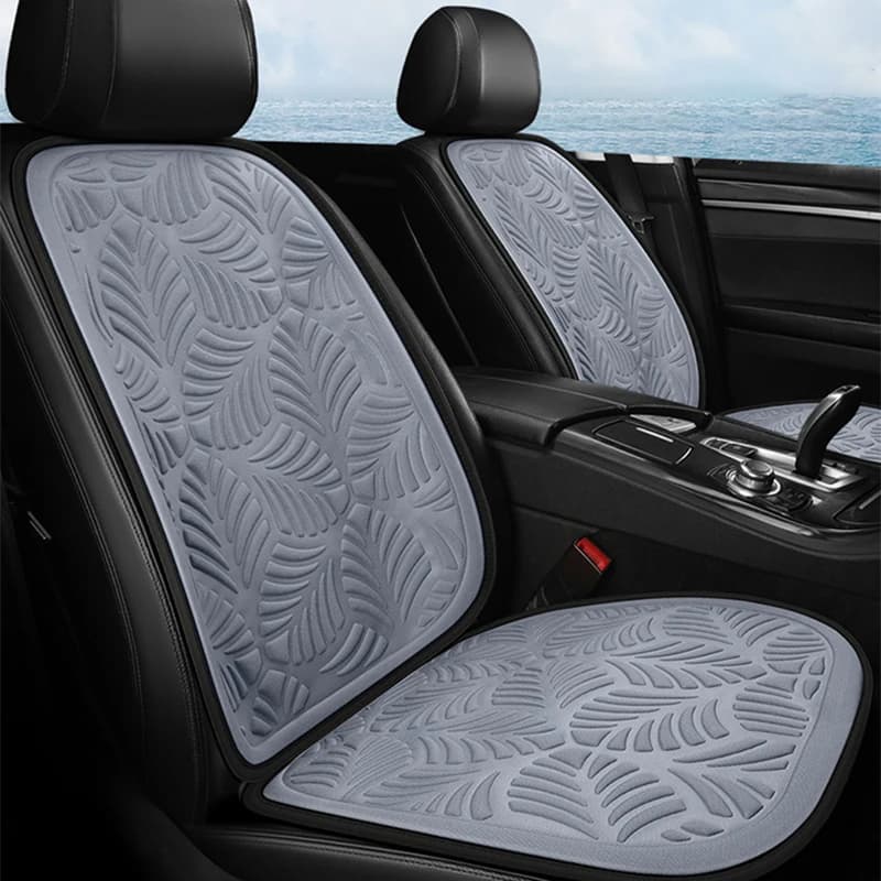 3D Embossed Universal Car Seat Bearing Palm leaf model Fashionable Luxury Car Seat Cover Interior Accessories for Men's Car