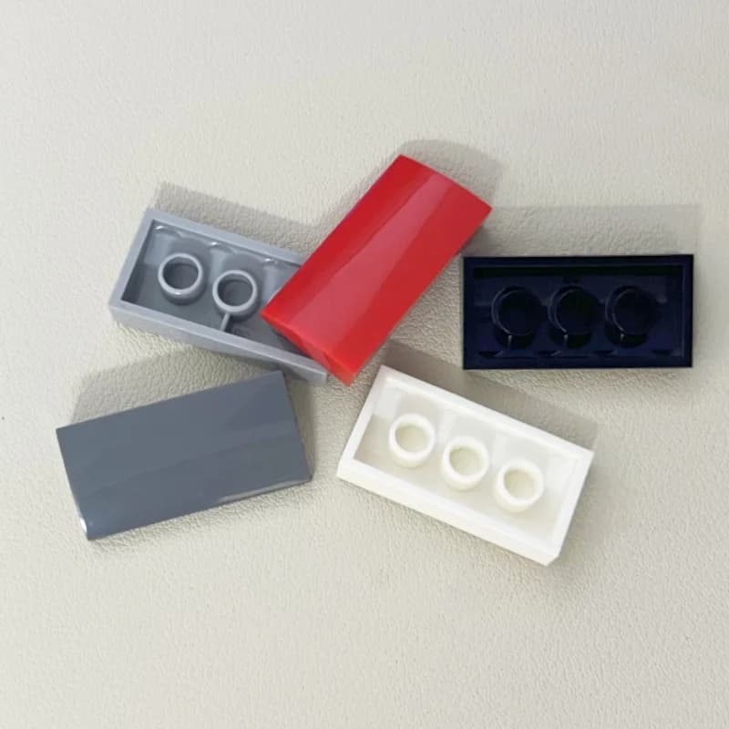 88930 pendenza curva 2x4x2/3 con tubi inferiori collezioni di mattoni giocattoli GBC modulari sfusi per blocchi tecnici fai da te MOC