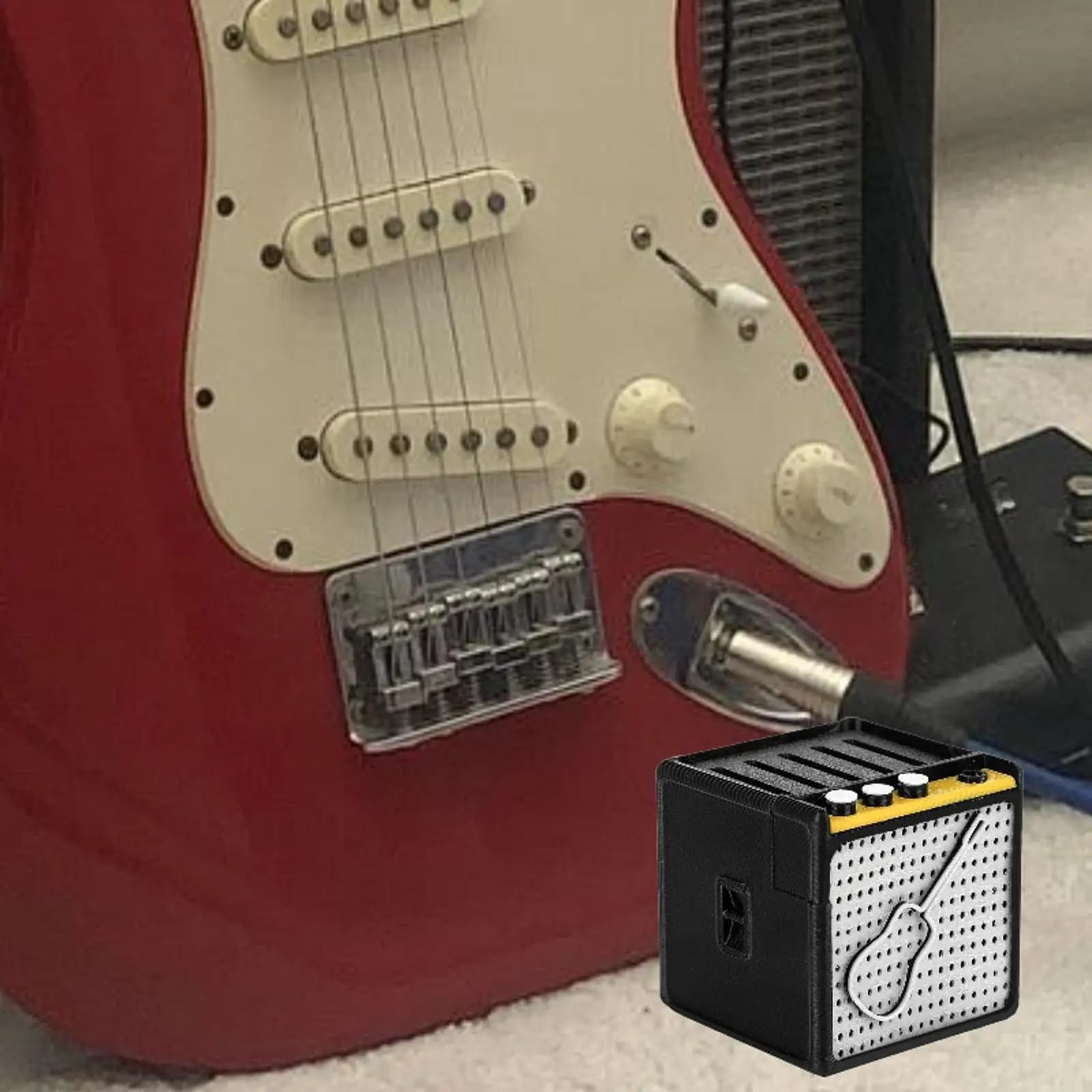 Scatola porta plettro per chitarra in resina Organizzatore classico per riporre plettri per accessori per chitarra elettrica acustica
