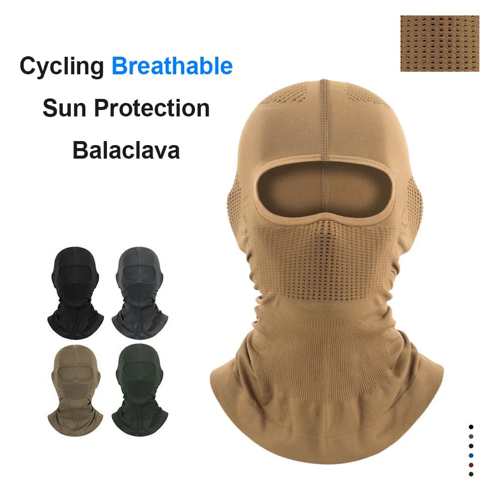 Breathable Sunset with UV Protection for Cycling, Camping, Leisure activities, Summer, Spring, Undergrowth for Moto, Hiking Copricapo