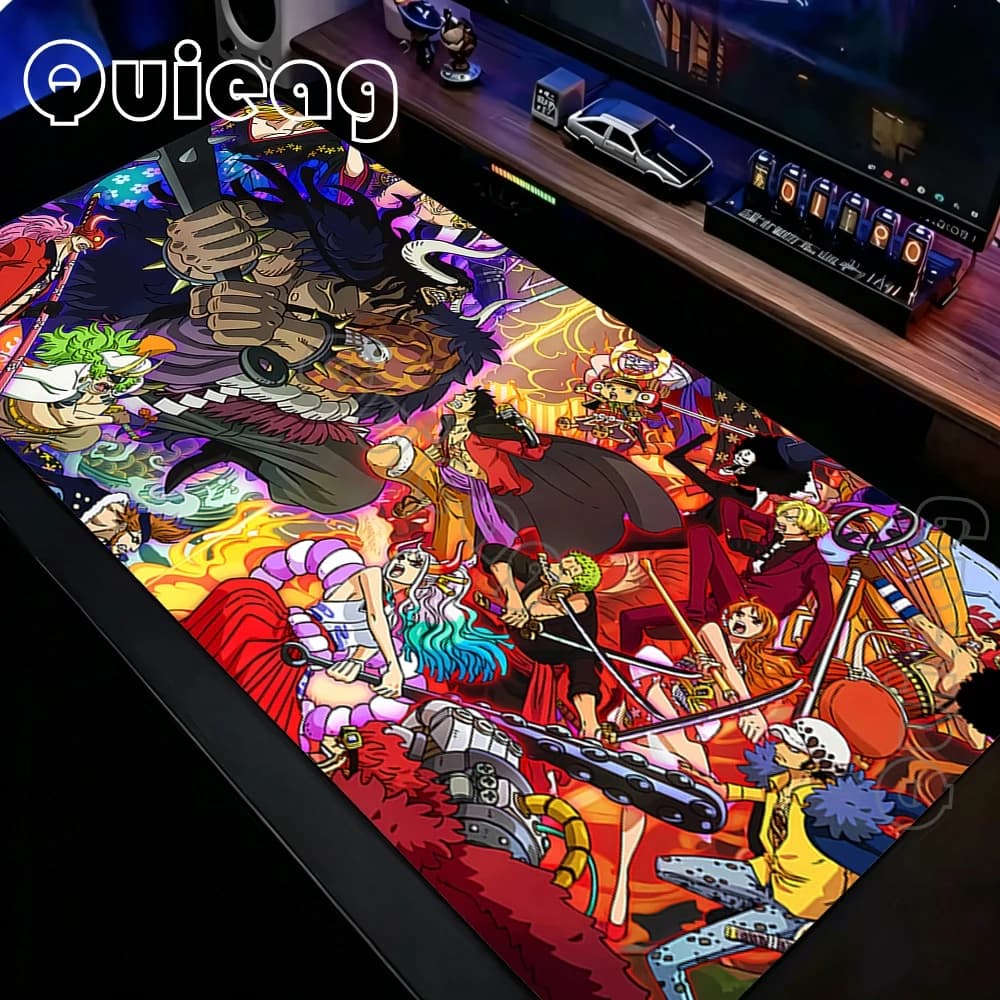 Large Mouse Pad Office Computer One Piece Desk Mat Table Keyboard Laptop Carpet Accessories Gaming Mousepad Natural Rubber Mats