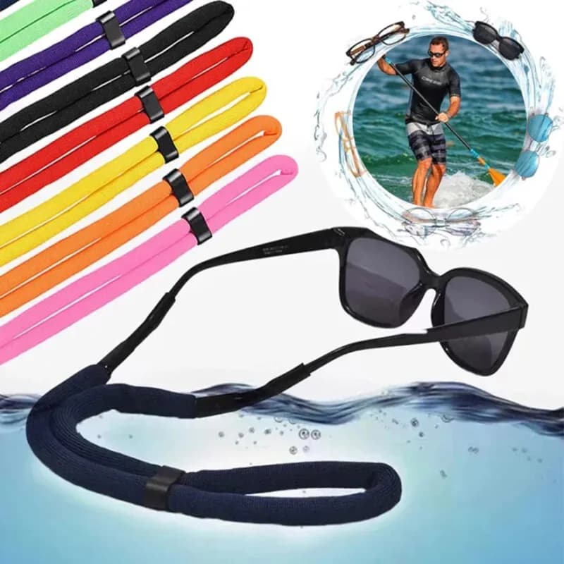 Floating Foam Glass Chain Belts for Swim Sports Goggle Belts Adjustable Anti-slip Cord Corset