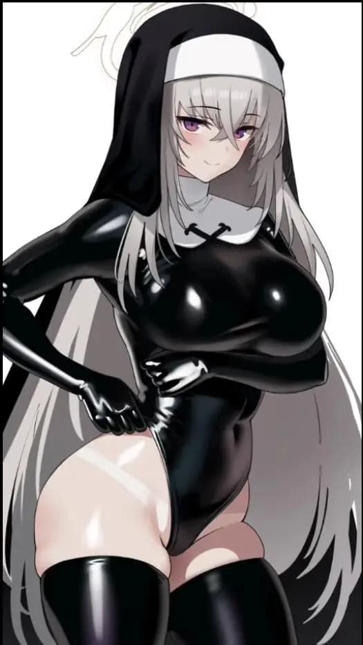 Punisci le suore per l'abbigliamento in lattice puro desiderio scavato atmosfera che gioca a coppie uniformi da gioco costume cosplay vestito in lattice