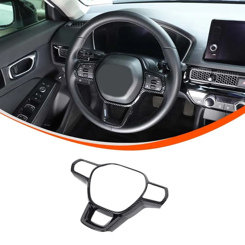 Steering Wheel Decoration Cover Trim Sticker For Honda CR-V 2023 Honda Accord 11th Gen 2023-2026 Honda Civic 11th Gen 2022-2026