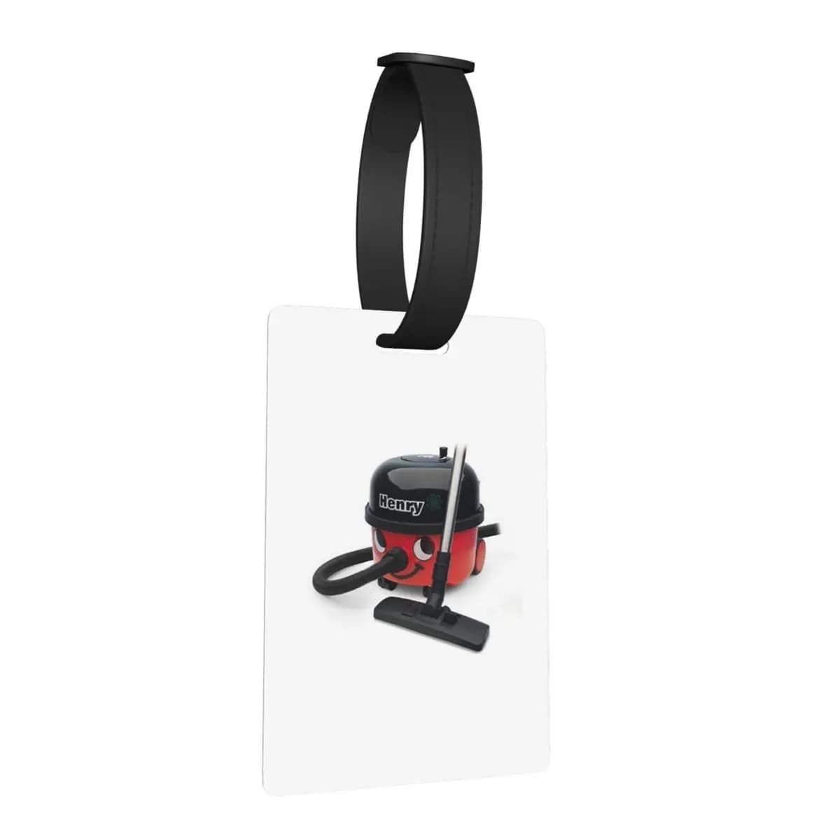 Etichette per Bagagli Henry Hoover, Accessori per Valigie, Targhette per Bagagli da Viaggio, Porta Etichette con Spazio per Nome e Indirizzo
