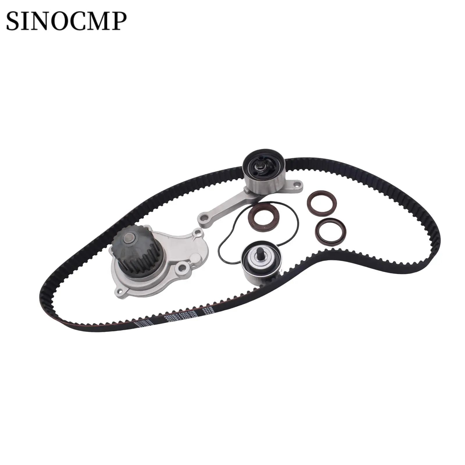 Kit cinghia dentata pompa acqua per 95-02 Chrysler Dodge Breeze Caravan 2.4L 16V parti del motore motori per auto componenti di distribuzione