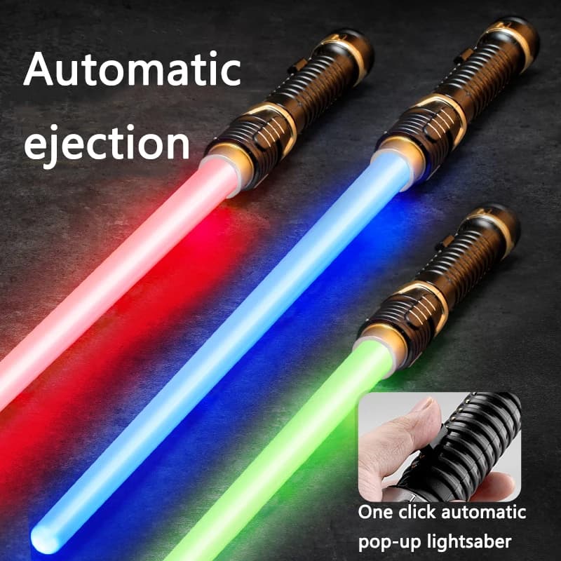 New Lightsaber LED Laser Sword Rave Cosplay Light Stick regali per bambini Cool Toy Force FX FOC Blaster Toys