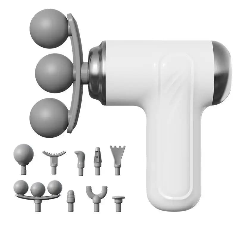 Portable Mini Handheld Impact Massage Gun 3 Head Design for Body & Head Home Use Percussion Massage Tool No reviews yet