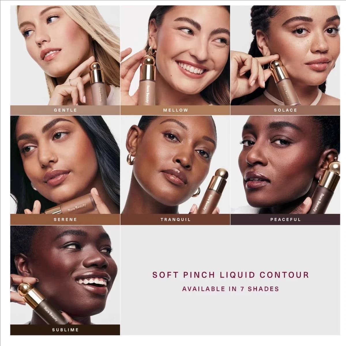 New Hot Rare Beauty Face Contour Liquid Bronzer Shade Smooth Blush Cream Highlight Lasting Natural Waterproof Brighten Makeup