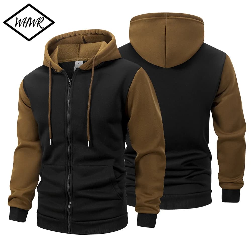 Felpe con cappuccio da uomo autunnali Giacche Felpa a maniche lunghe Felpa con cappuccio oversize Giacche con zip Felpe con cappuccio da uomo Giacca casual Abbigliamento sportivo