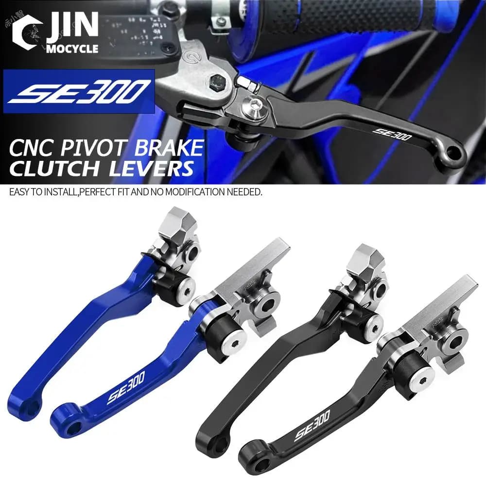 For SHERCO SE300 2014 2015 2016 2017 2018 2019 2020 Motocross Foldable Pin Dirt Bike Bra Alluminio Leve Friction Handle Lever