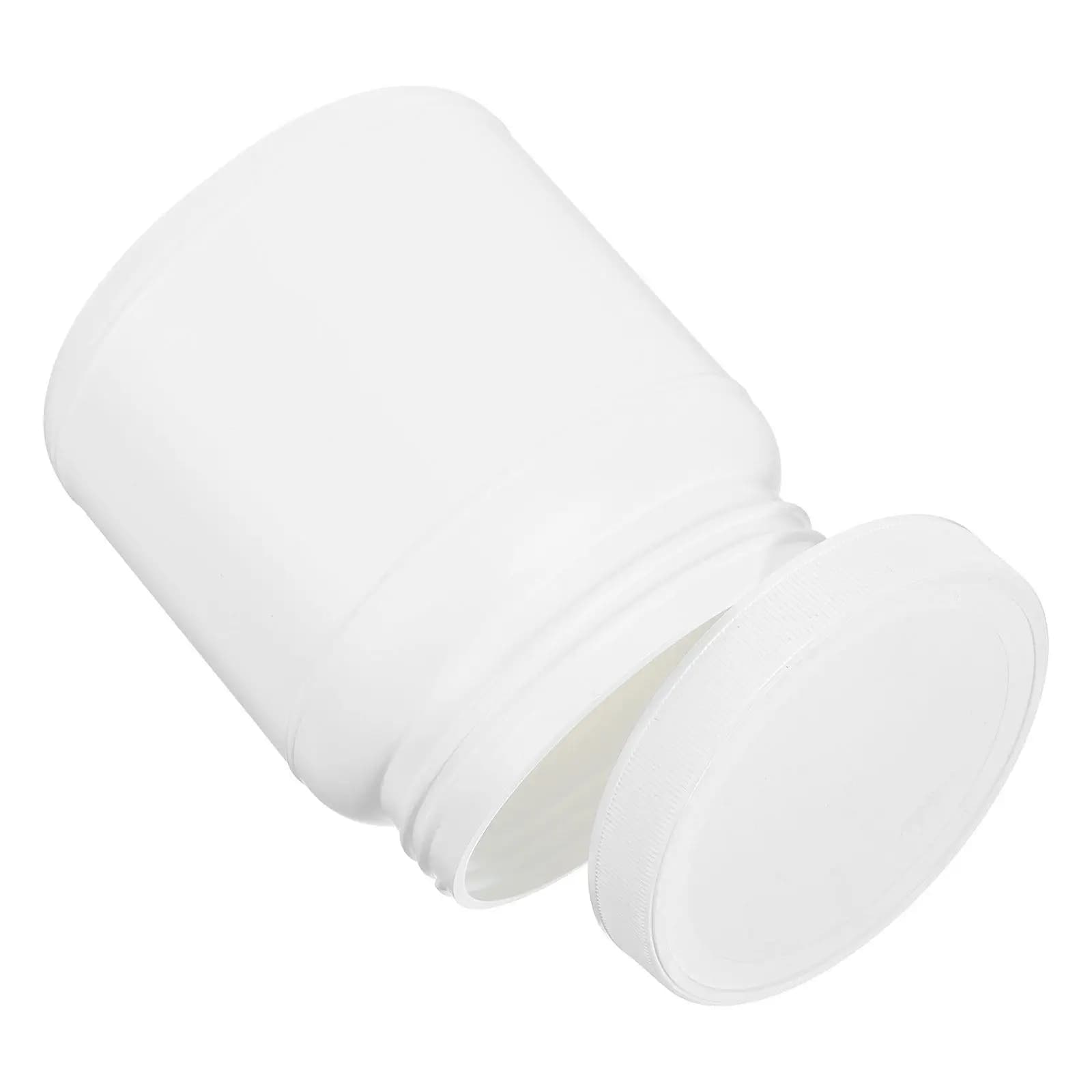Plastic Jar Airtight Sealed Storage Container Large Capacity Wide Mouth Milk Powder Protein Powder Kitchen Pantry Organizer