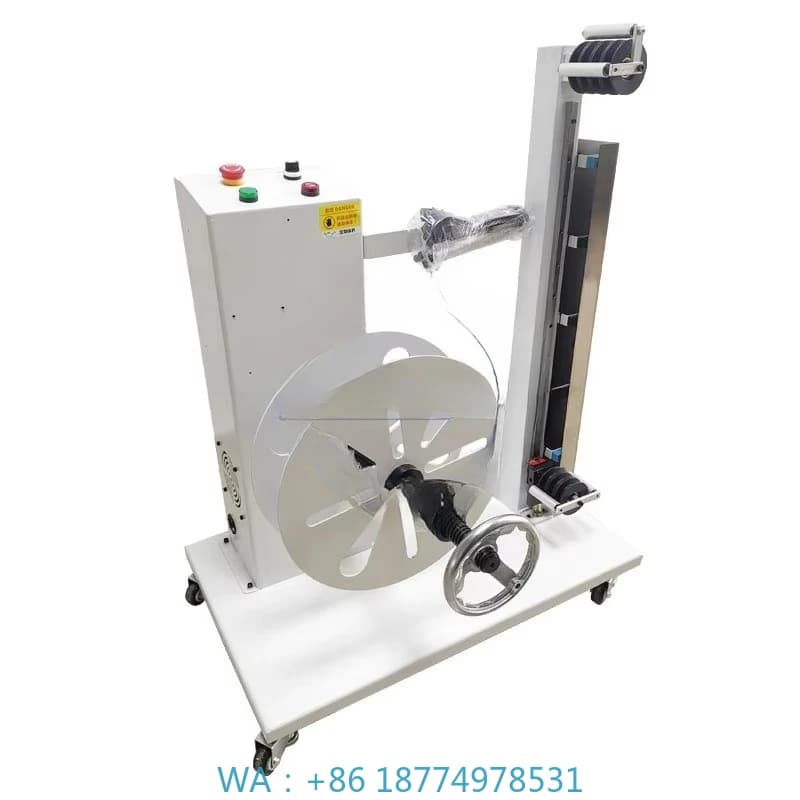 r Alimentazione automatica del cavo Riavvolgitrice Macchina per sbloccare JCW-WP02 Prefeede del cavo elettronico