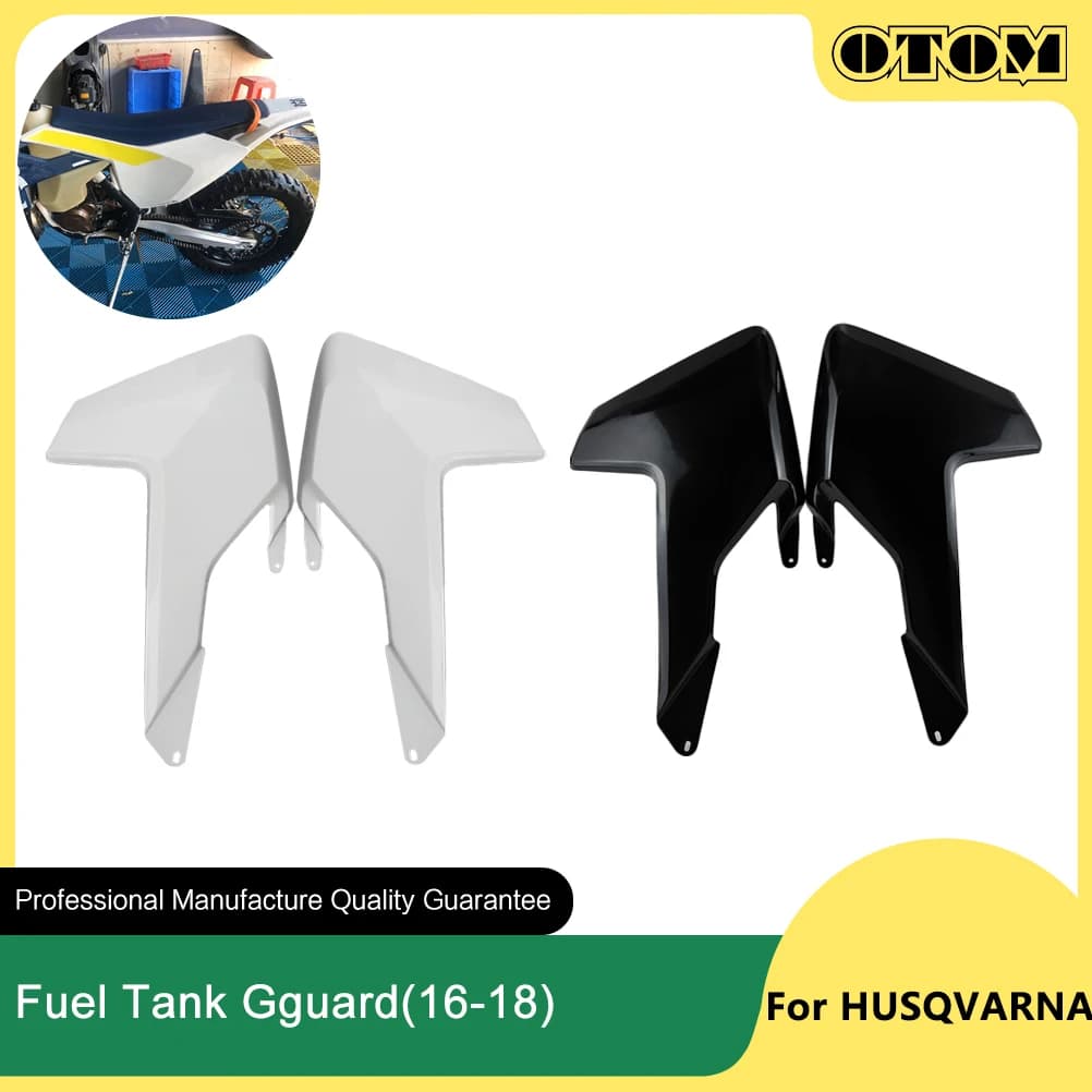 OTOM 2016-2018 Moto Serbatoio Carburante Piastra di Protezione Della Copertura Lato Sinistro Destro Carenatura Protezione Per HUSQVARNA FC FX FE TE TC TX 250 450