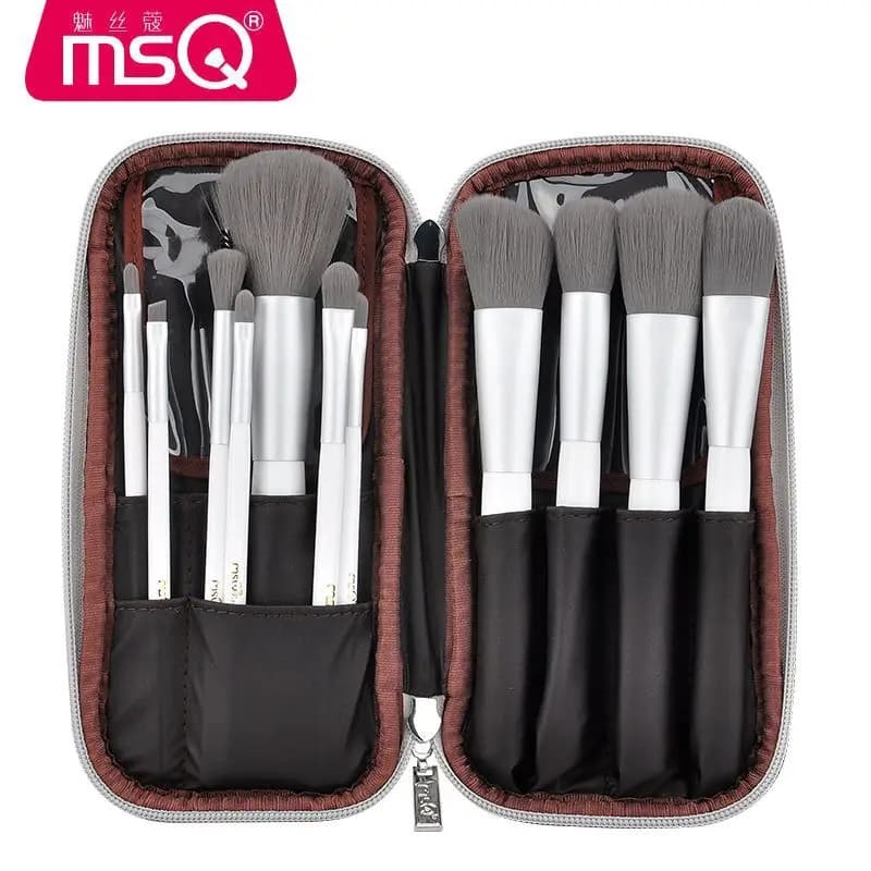 Set Trucco per Principianti - Pennello Ombretto, Pennello Cipria, Pennello Blush - Strumenti Essenziali per le Appassionate di Bellezza Novice