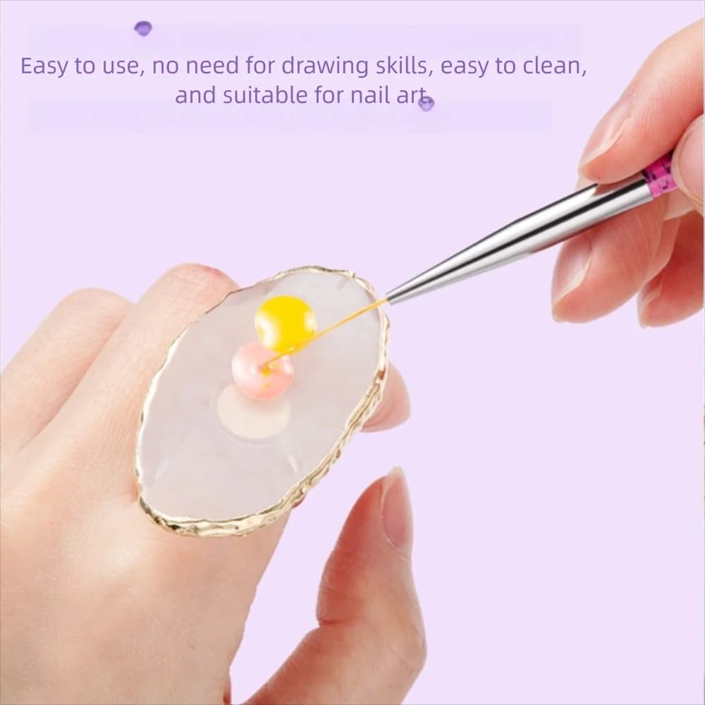 Round Resin Agate Nails Palette Color Drawing Pallet Gel Polish Foundation Gel Polish Display Shelf Mix Polish Pallet