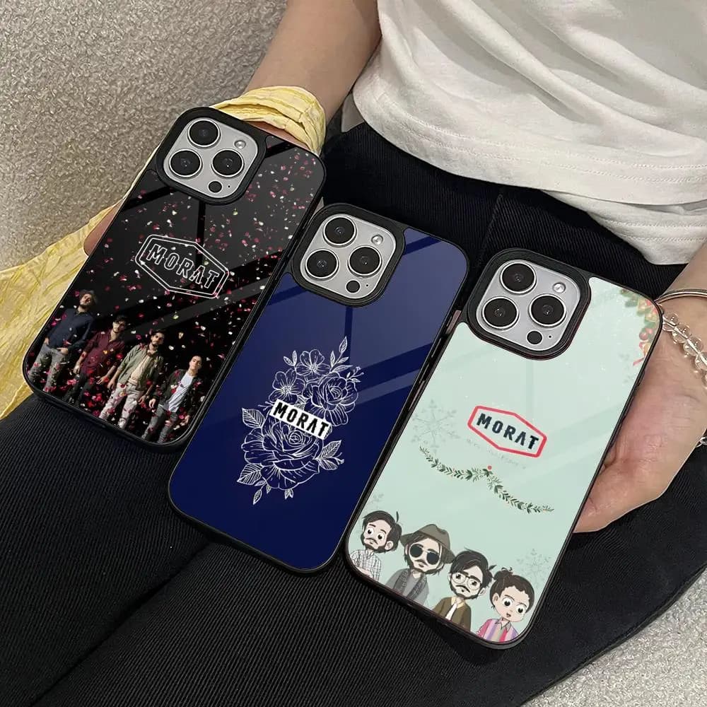 Morat Band Phone Case for Iphone 18 17 16 E 15 14 Air 13 12 11 Pro Max Mini Plus Fundas Shell PC+TPU Cover