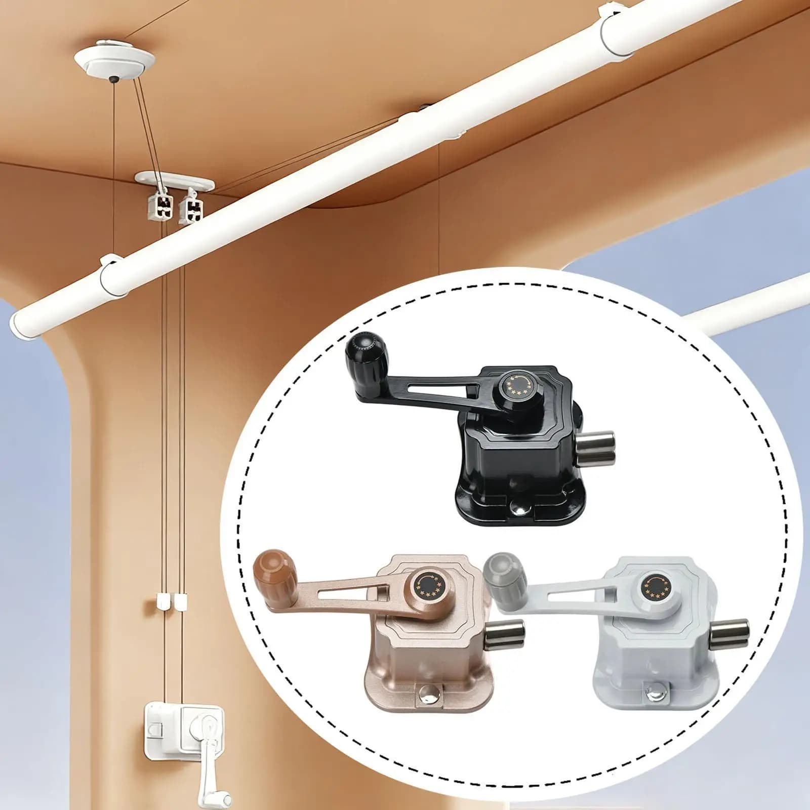 Clothes rack with Aluminium Alloy, Compatible with Dryer, Foldable Dryer for Interior and Home Laundry