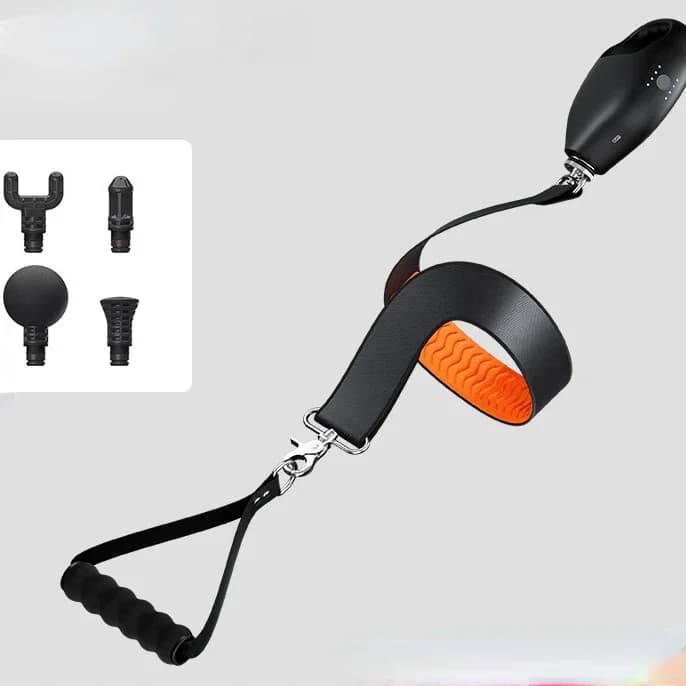 Nastro Elastico per Stretching Fasciale, Pistola Massaggiante per Rilassamento Muscolare, Corda Fasciale per Esercizi Fisici