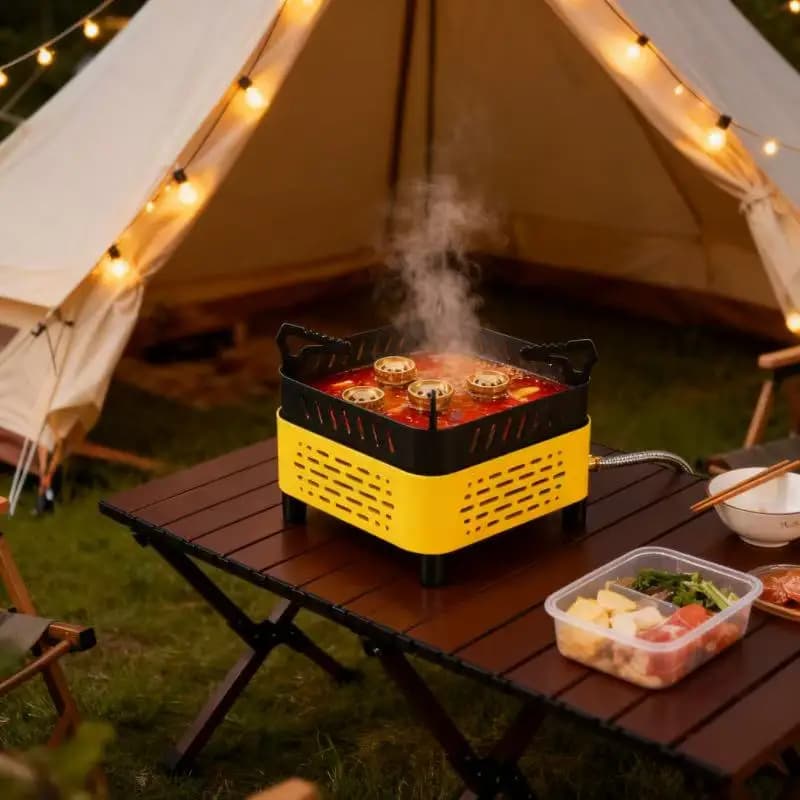 Portable Travel Stove Wholesale Price Five Burner Gas Camping Stove