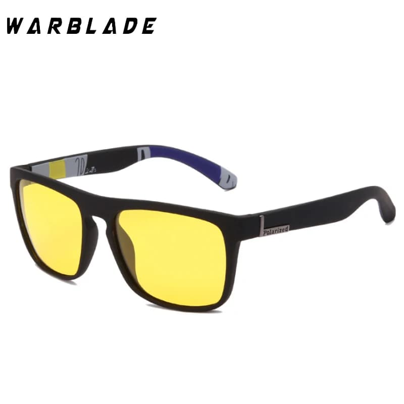 Moda uomo occhiali per la visione notturna occhiali da sole polarizzati da donna lenti gialle occhiali antiriflesso occhiali da sole da guida notturna occhiali UV400